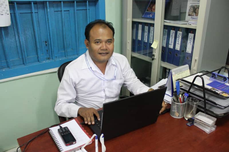 Samet Pho - educator at Phare Ponleu Selpak - Battambang, Cambodia