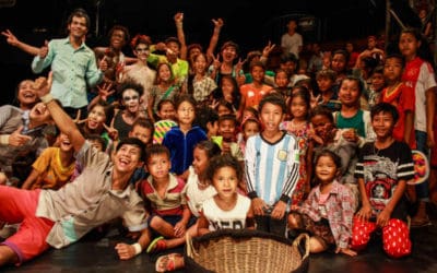 Social Responsibility: Local kids see the circus for the first time