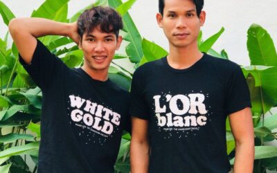 Phare T-Shirt – White Gold
